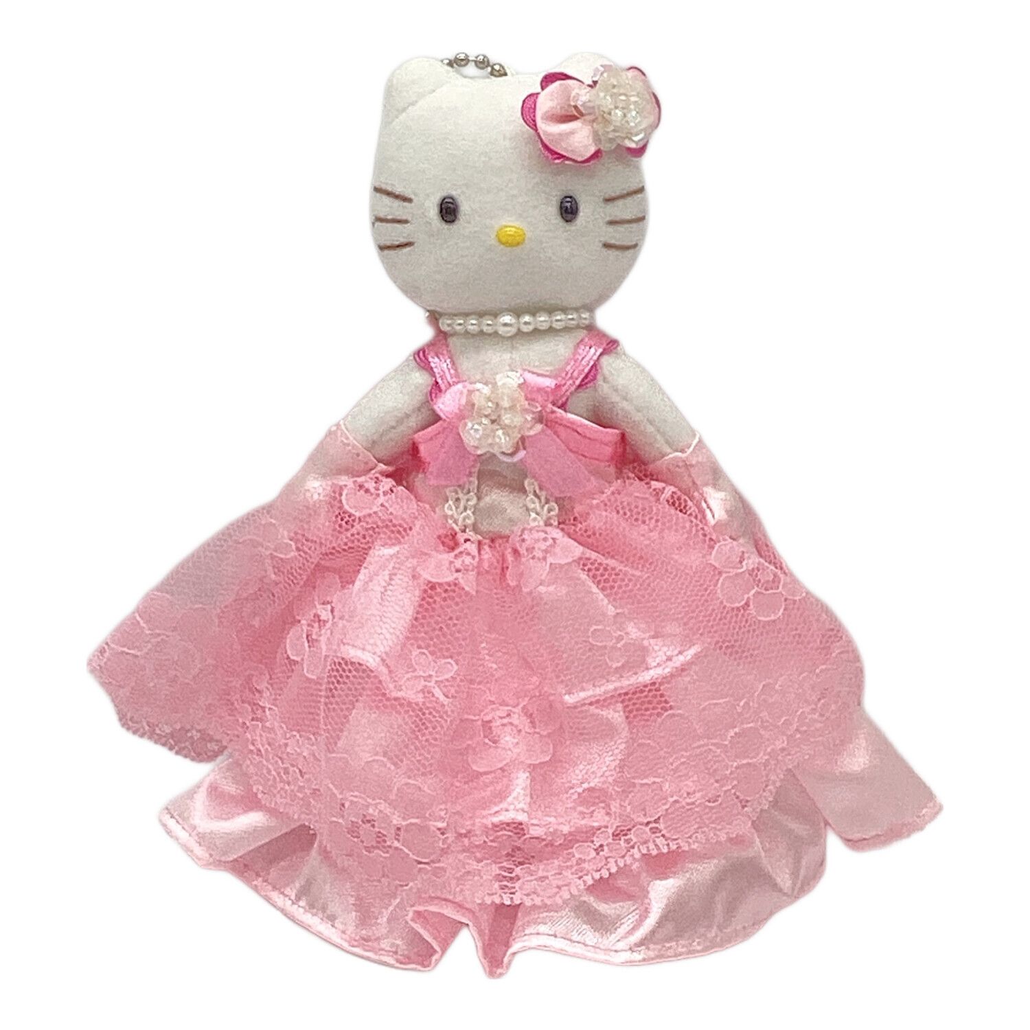 サンリオ キティちゃんウエディングドレス特大ぬいぐるみ 希少 Hello