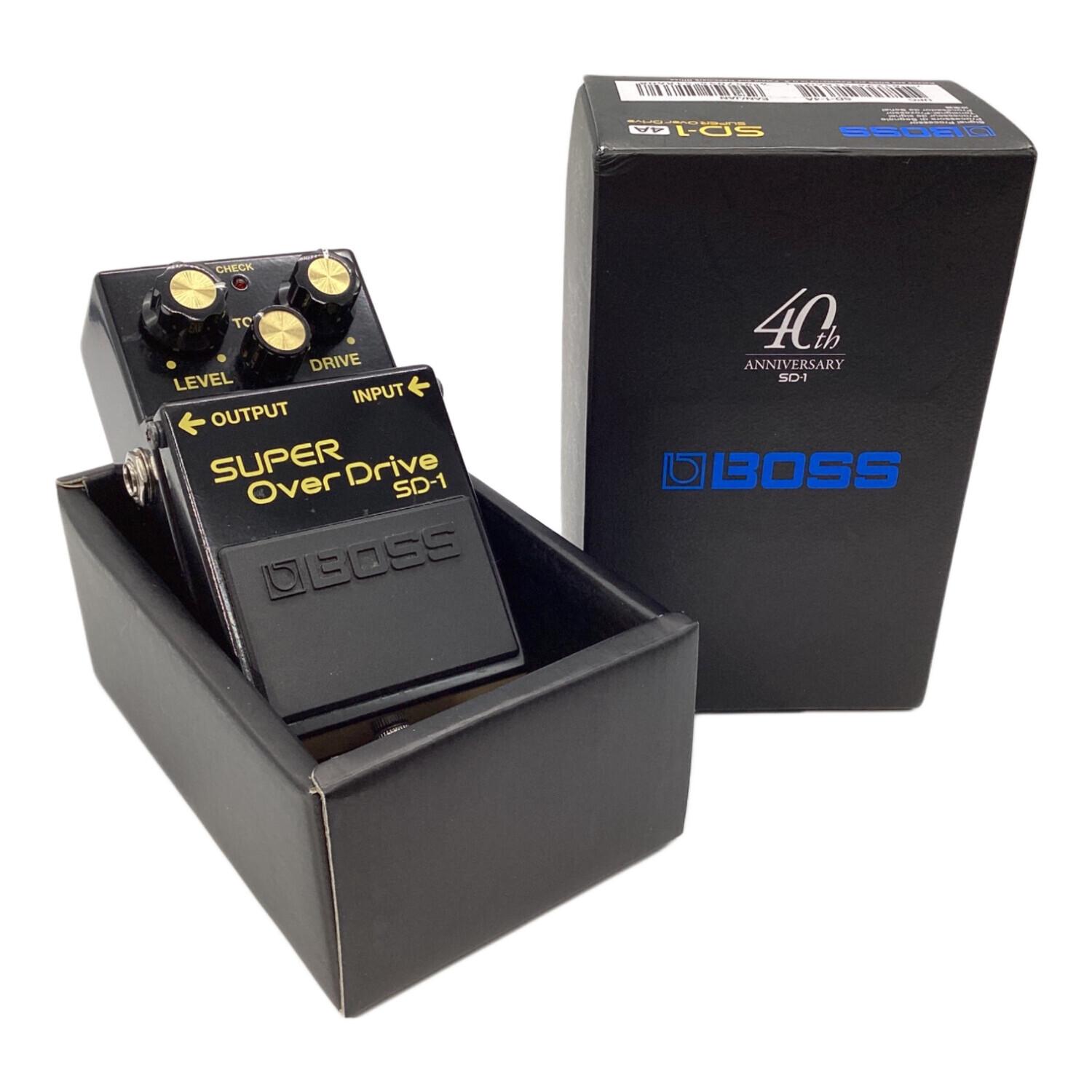 BOSS スーパーオーバードライブ40周年記念モデル ☆BOSSのオーバー