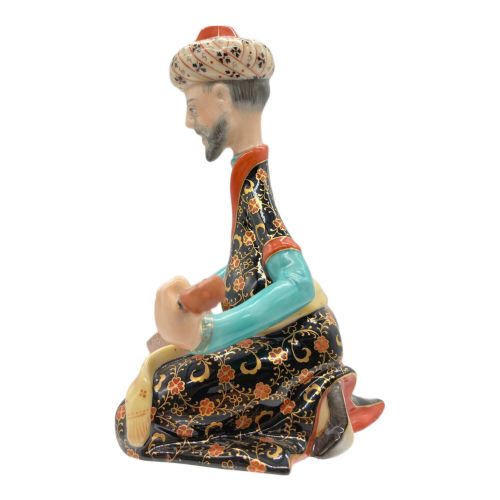 希少）ヘレンド「お酒を楽しむ」注ぐ人ペルシアンフィギュリン