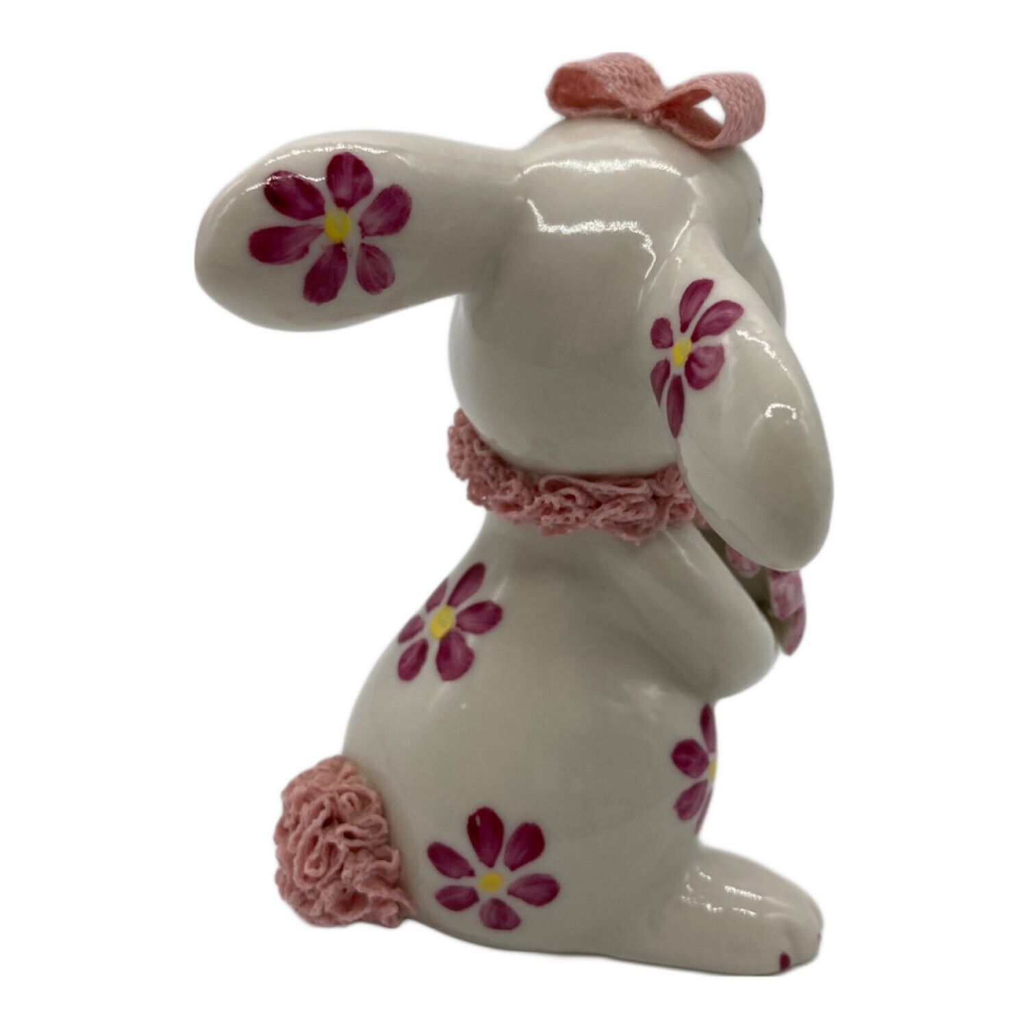 陶器製人形 IRISH DRESDCN 置物 兎 陶器人形｜トレファクONLINE