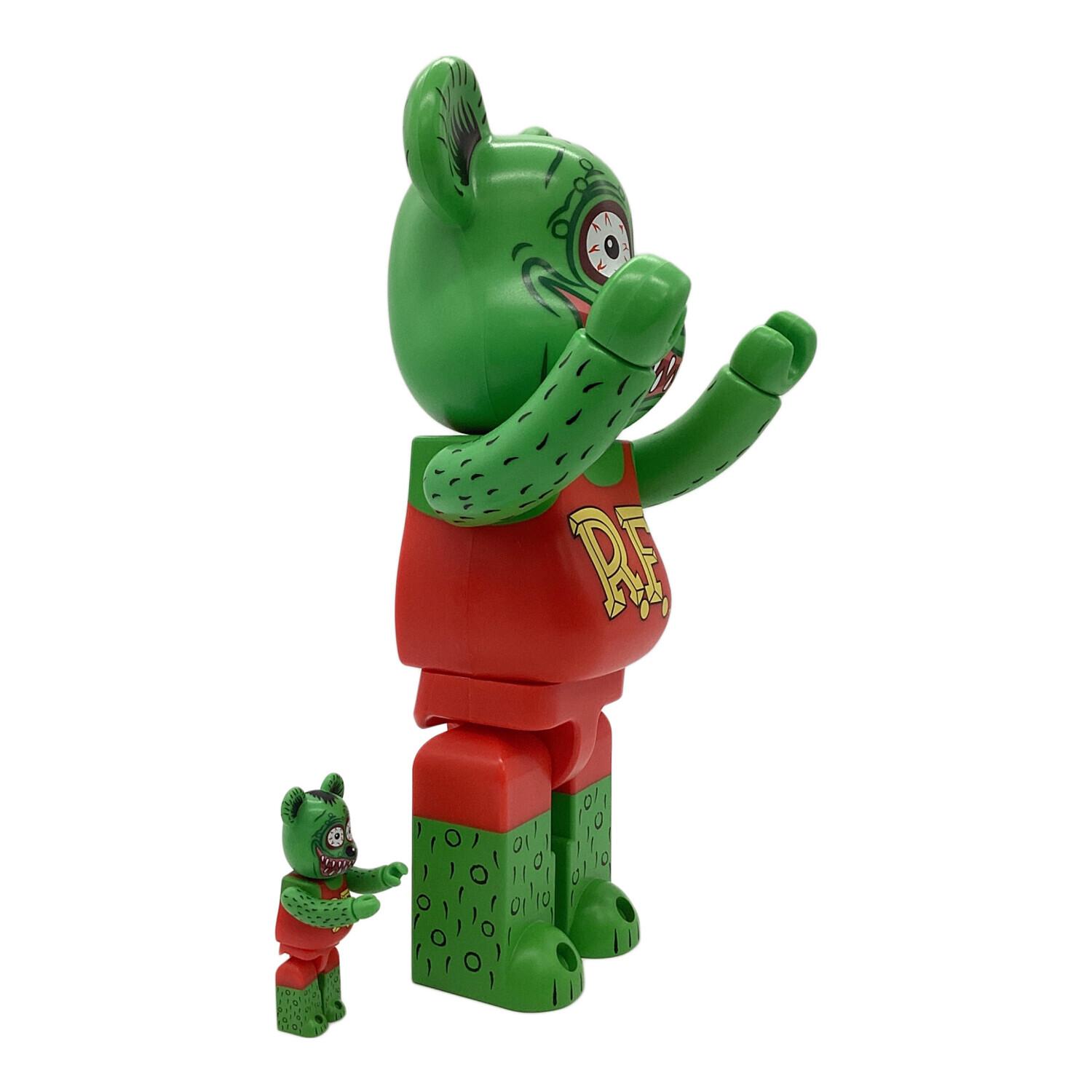 最終値下げ未開封Bearbrick Rat Fink 100% & 400% Be@rbrick Rat Fink