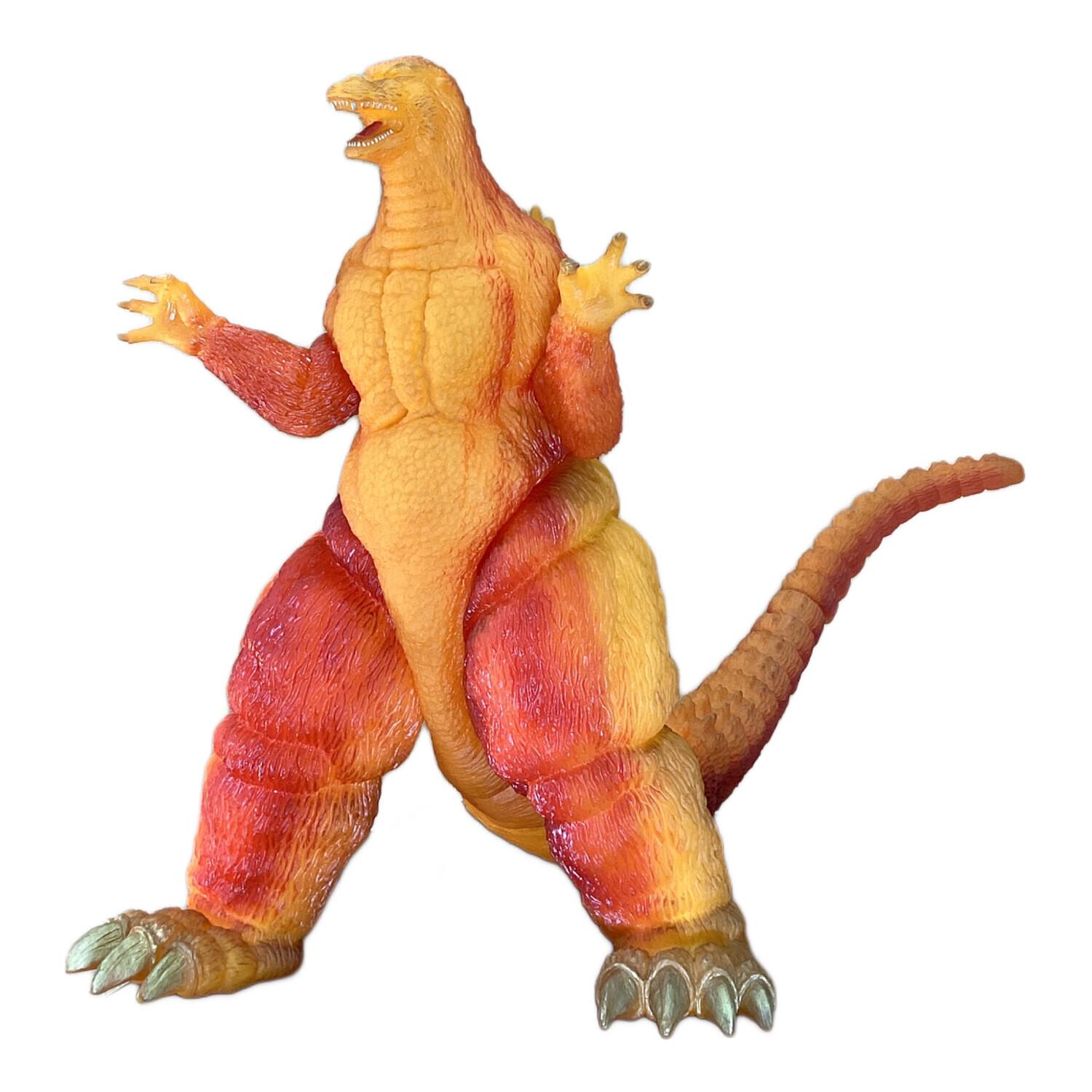 超特大 愛蔵版 バーニングゴジラ 1994年 ソフビ BANDAI 希少 BANDAI