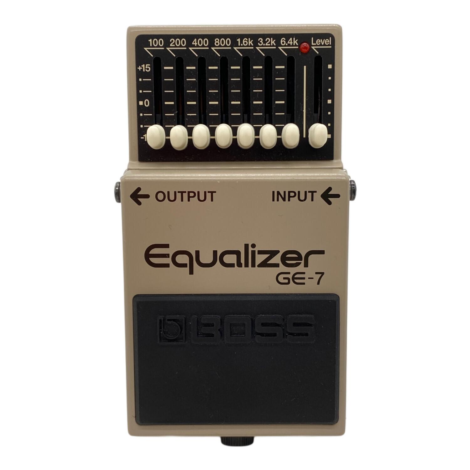 BOSS GE-7 イコライザー 台湾製 台湾製 BOSS GE-7 Equalizer
