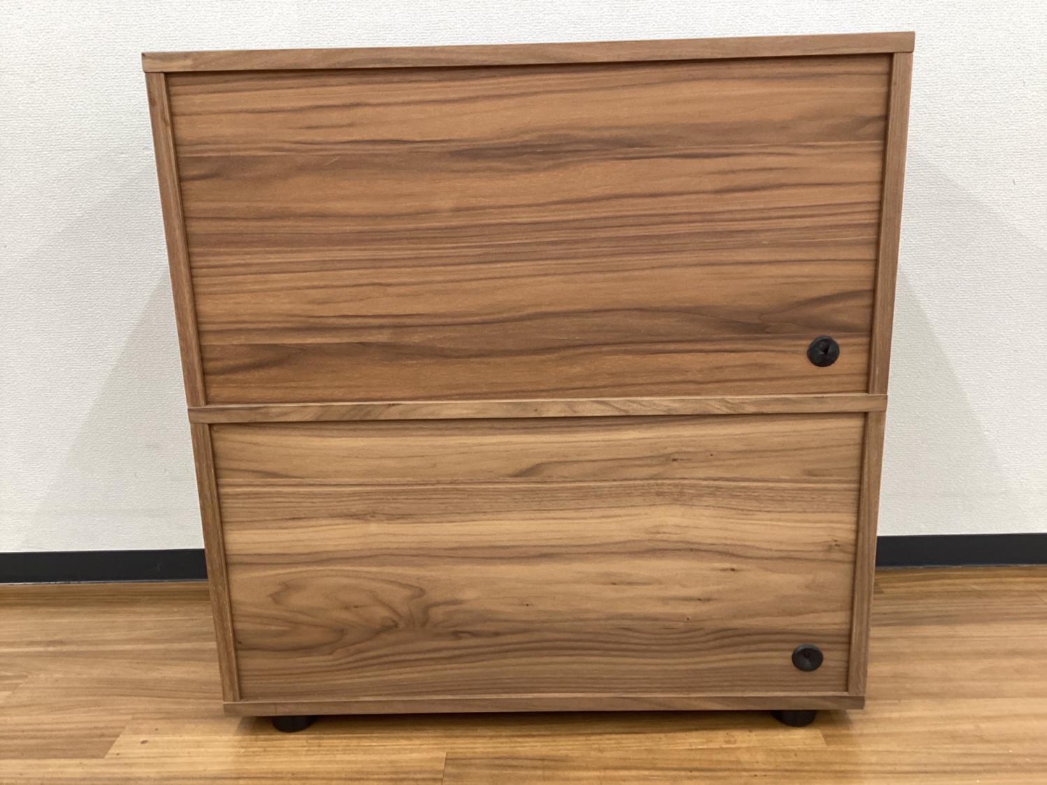 無印良品 スタッキングキャビネット・Bセット／オーク材