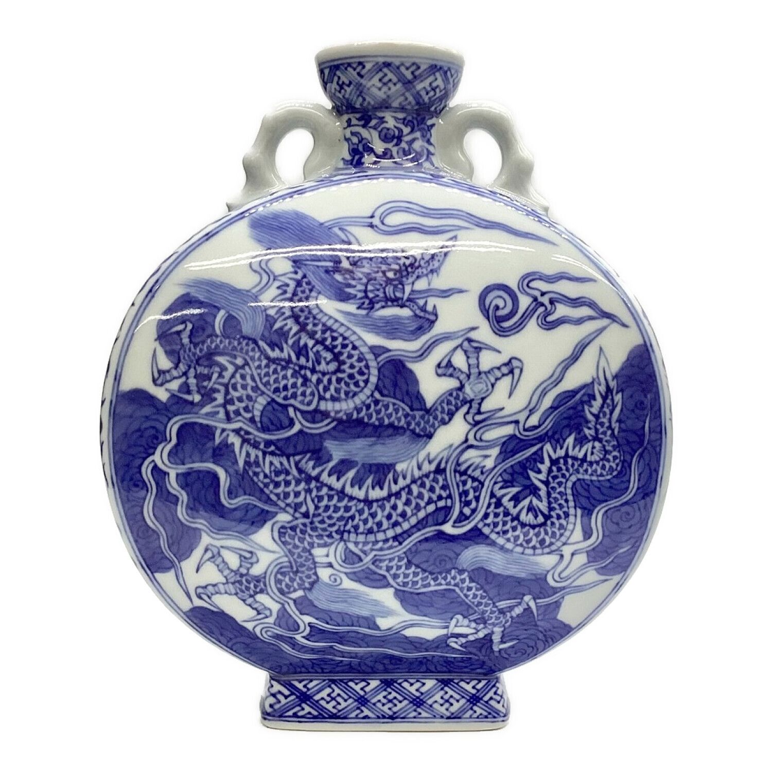 中国美術 青花唐草茶碗 中鉢 明 清 官窯 景徳鎮 古美術 蒐集家旧蔵品
