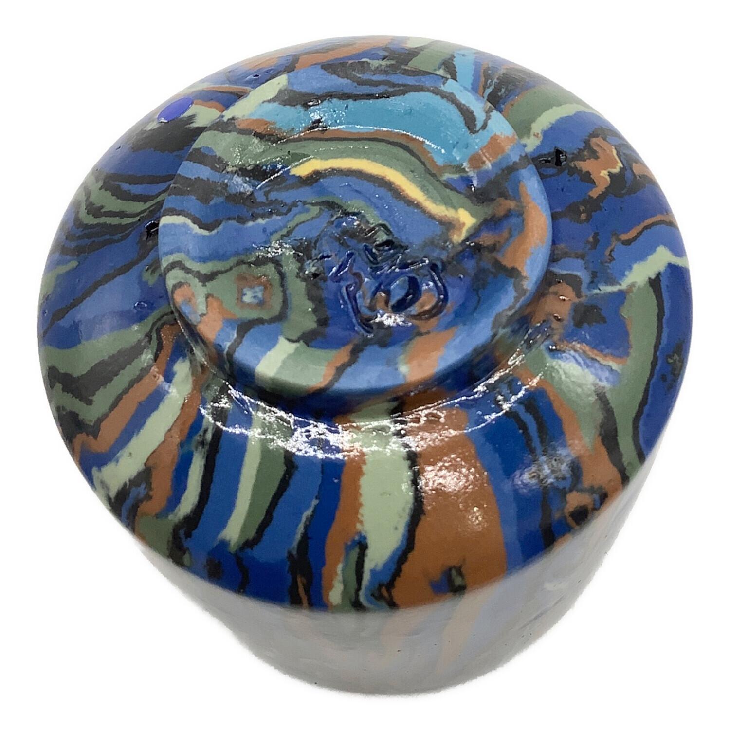 松井康陽 練上鮮やか松井康陽（父 人間国宝 松井康成）椋灰