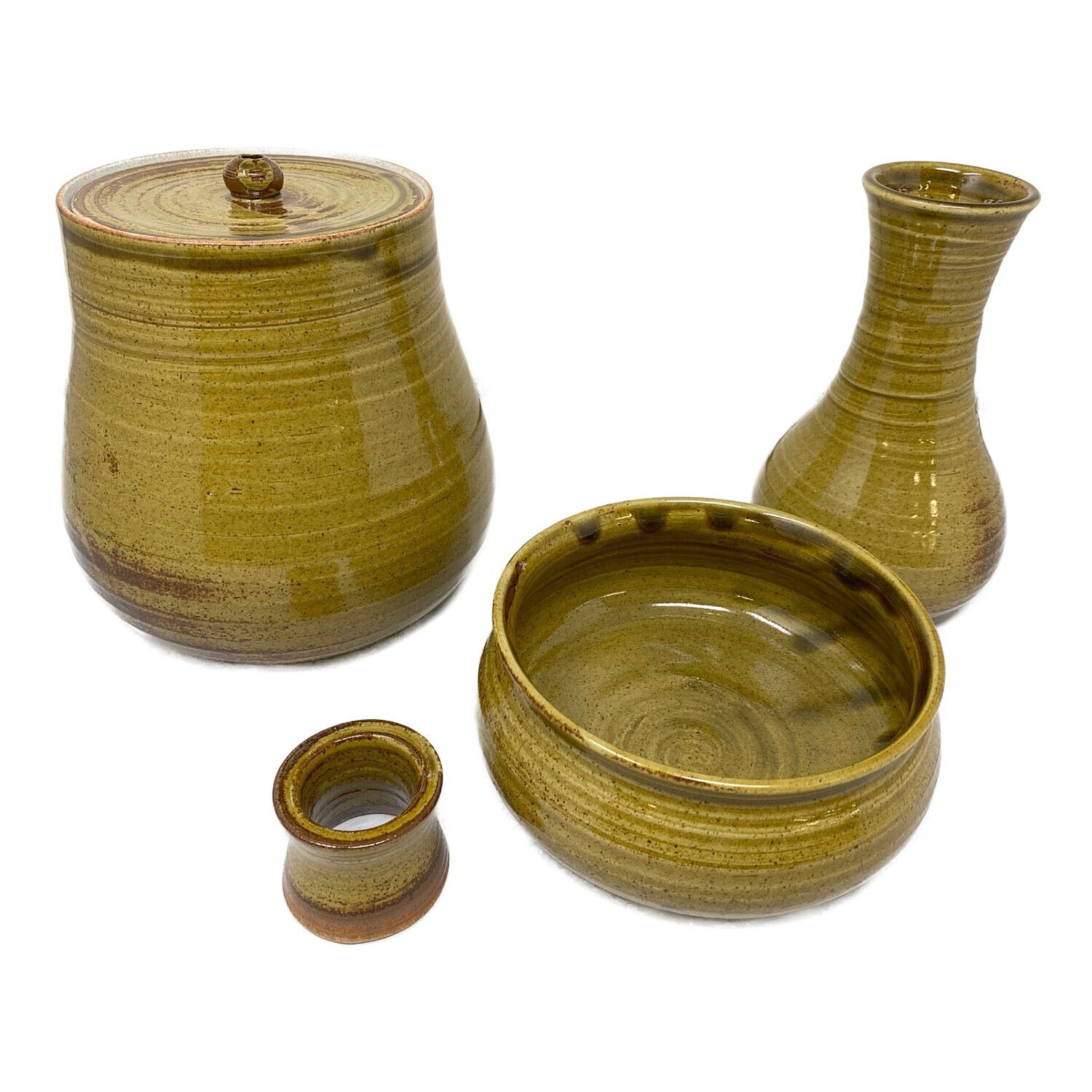 能穴焼 林茂松作 辰 香合 無傷 共箱 古物。 【公式通販】