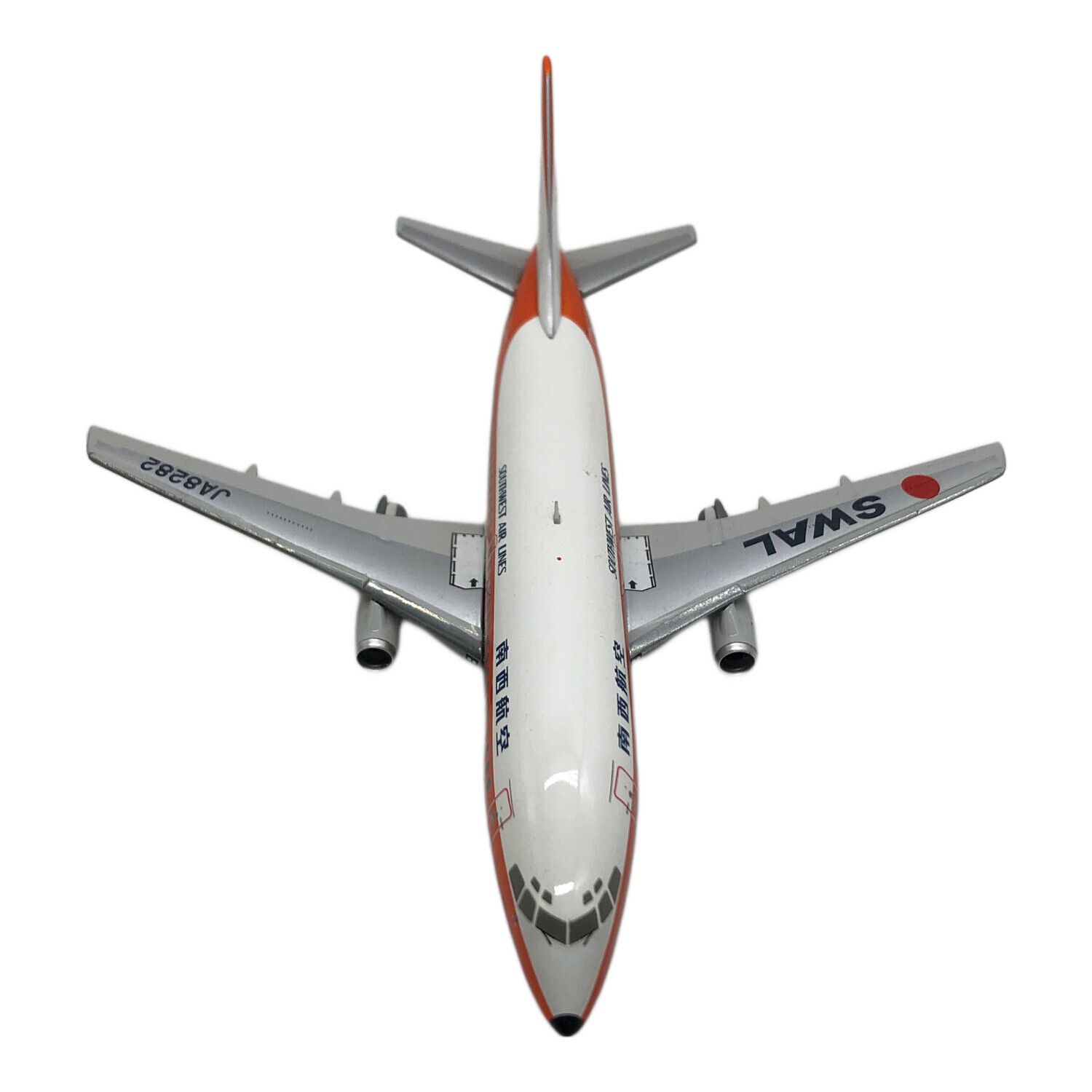 南西航空 B737-200ダイキャストモデル JA8282 1:200スケール 南西航空