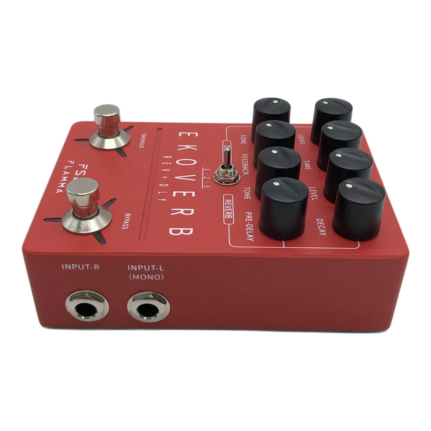 FLAMMA EKOVERB FS22 ギターエフェクター リバーブ＋ディレイ 【公式通販】