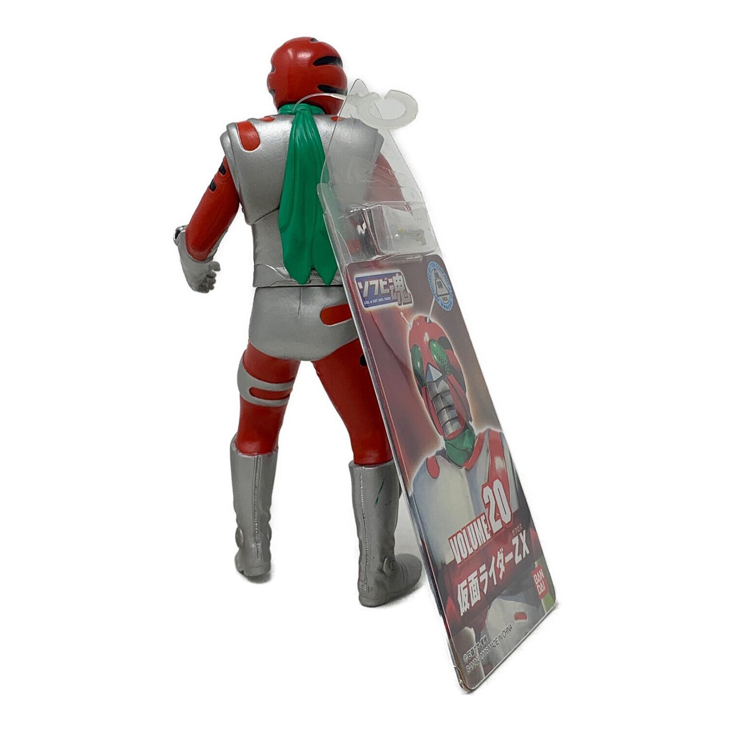 無版権】面取れ 仮面ライダー ソフビ 25cm