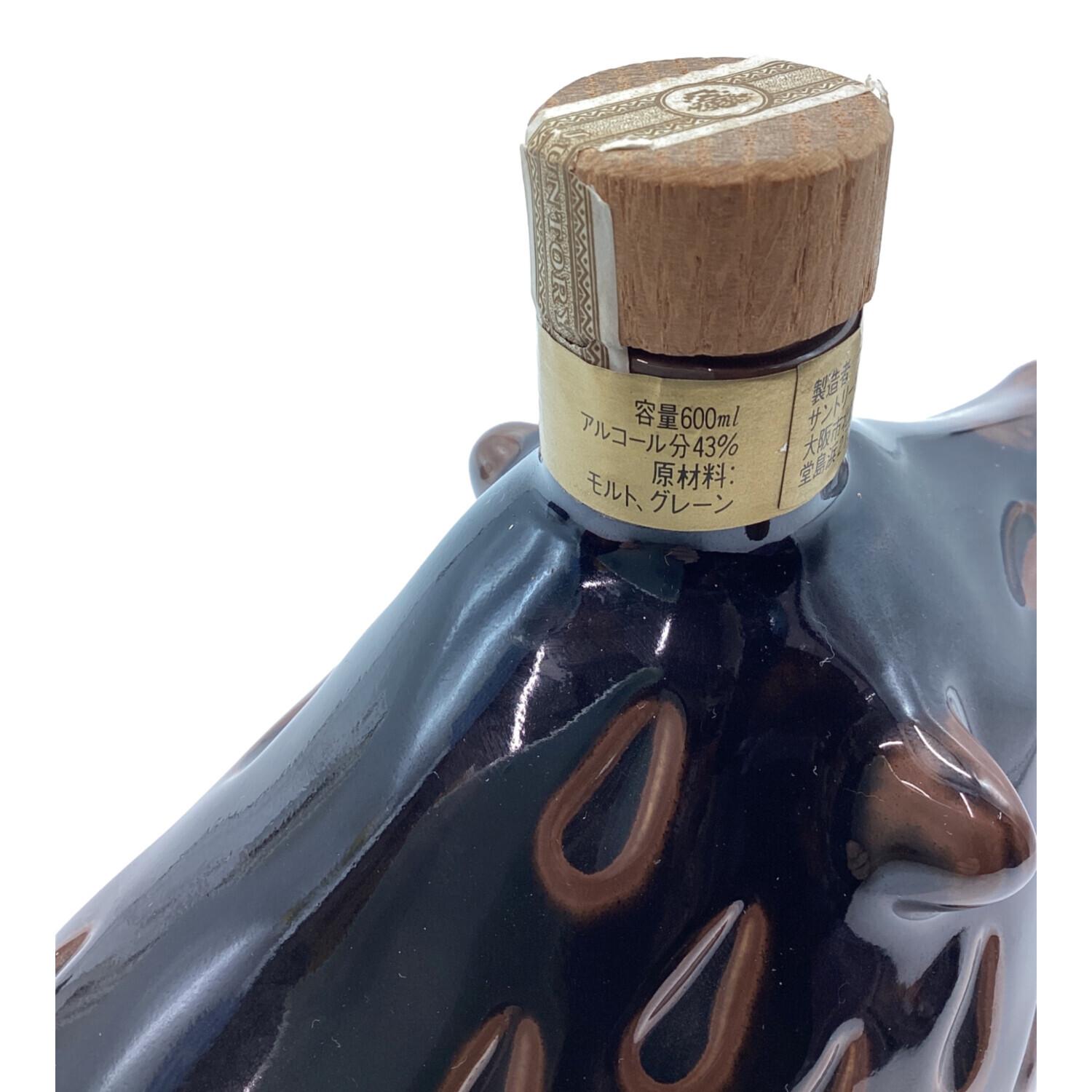 サントリー ローヤル ウィスキー 600ml 未開封 陶器干支ボトル 亥