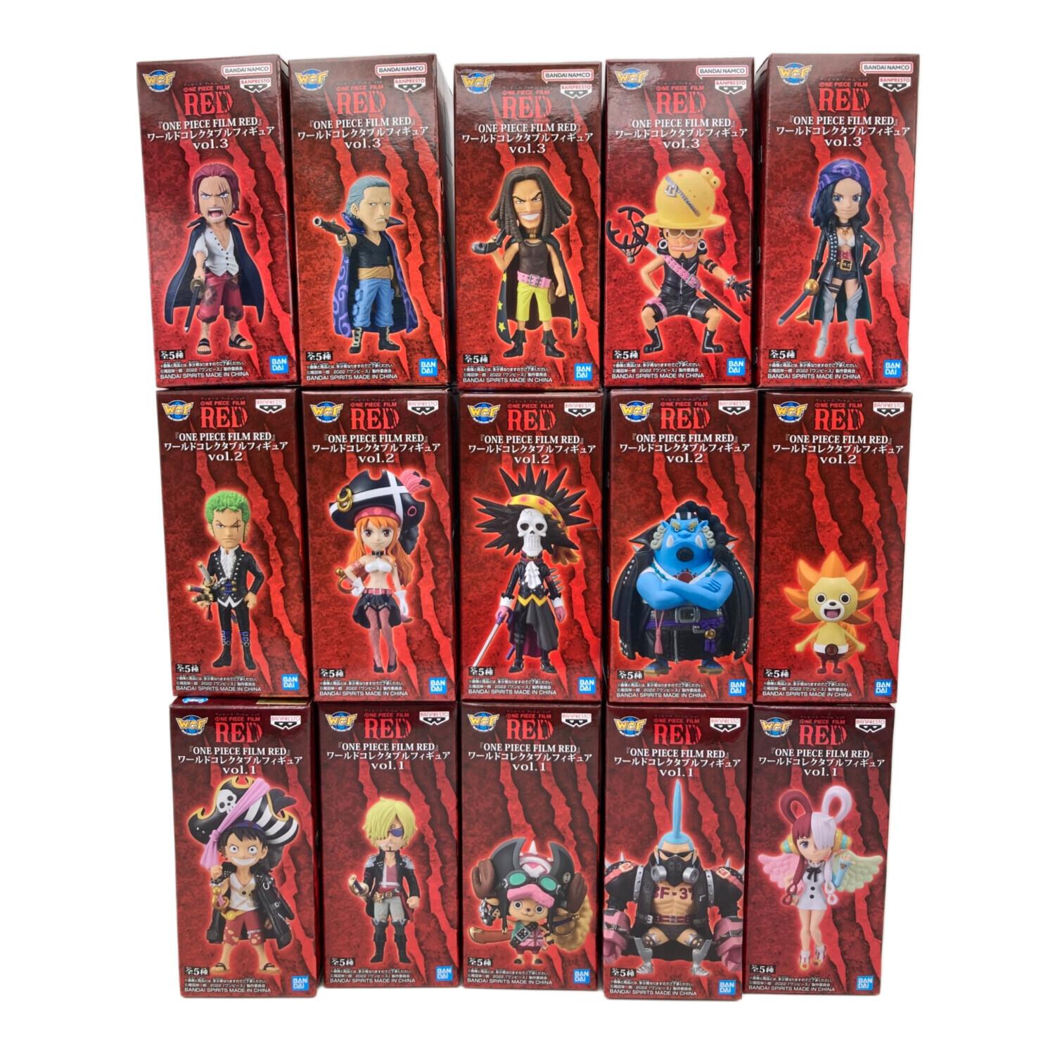ワンピース ワールドコレクタブルフィギュア ワノ国鬼ヶ島編 15個