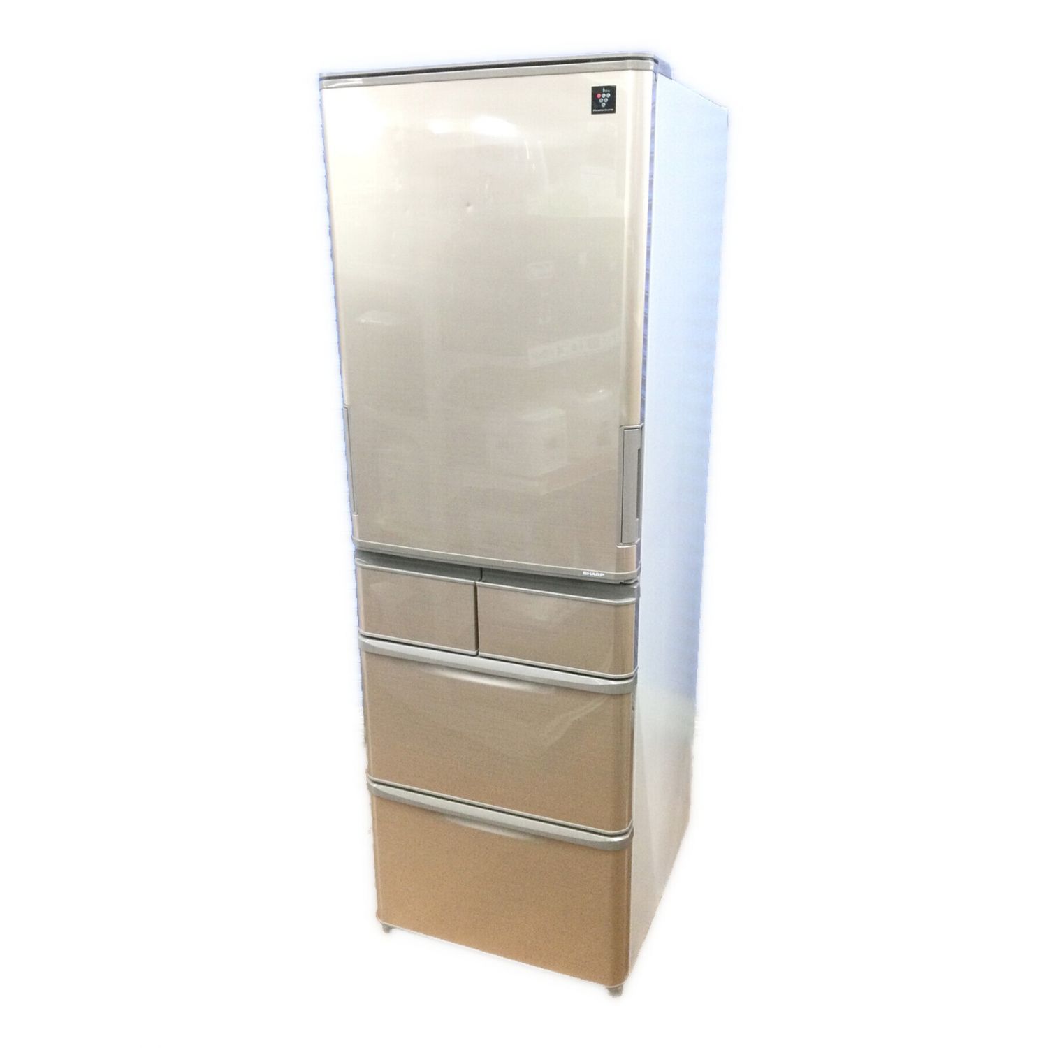 C36 SHARP 5ドア冷蔵庫SJ-W413G-T 2021年製両開き