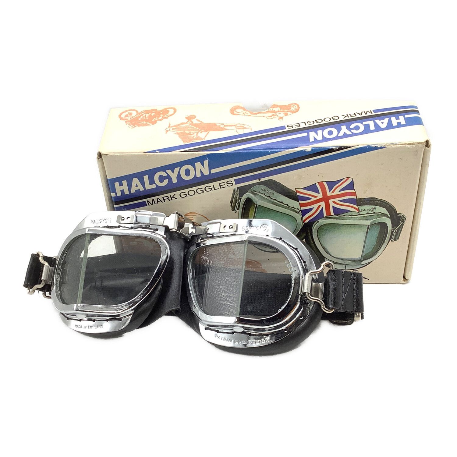 ハルシオン マークゴーグル 未使用HALCYON ゴーグルMARK-8 HALCYON