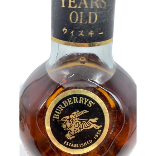BURBERRY (バーバリー) スコッチウィスキー 750ml 箱付 15年 沈殿物