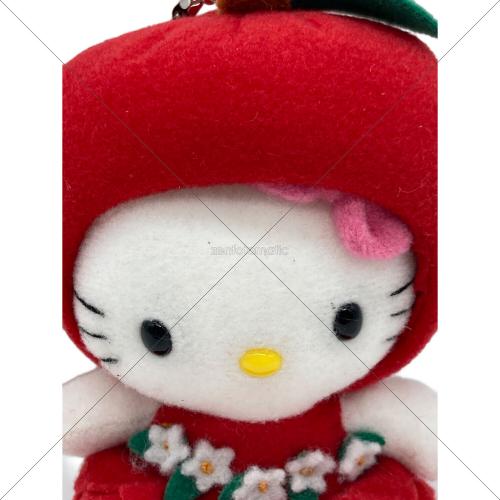 ハローキティ ご当地 信州限定 りんご ぬいぐるみ キーホルダー 超レア