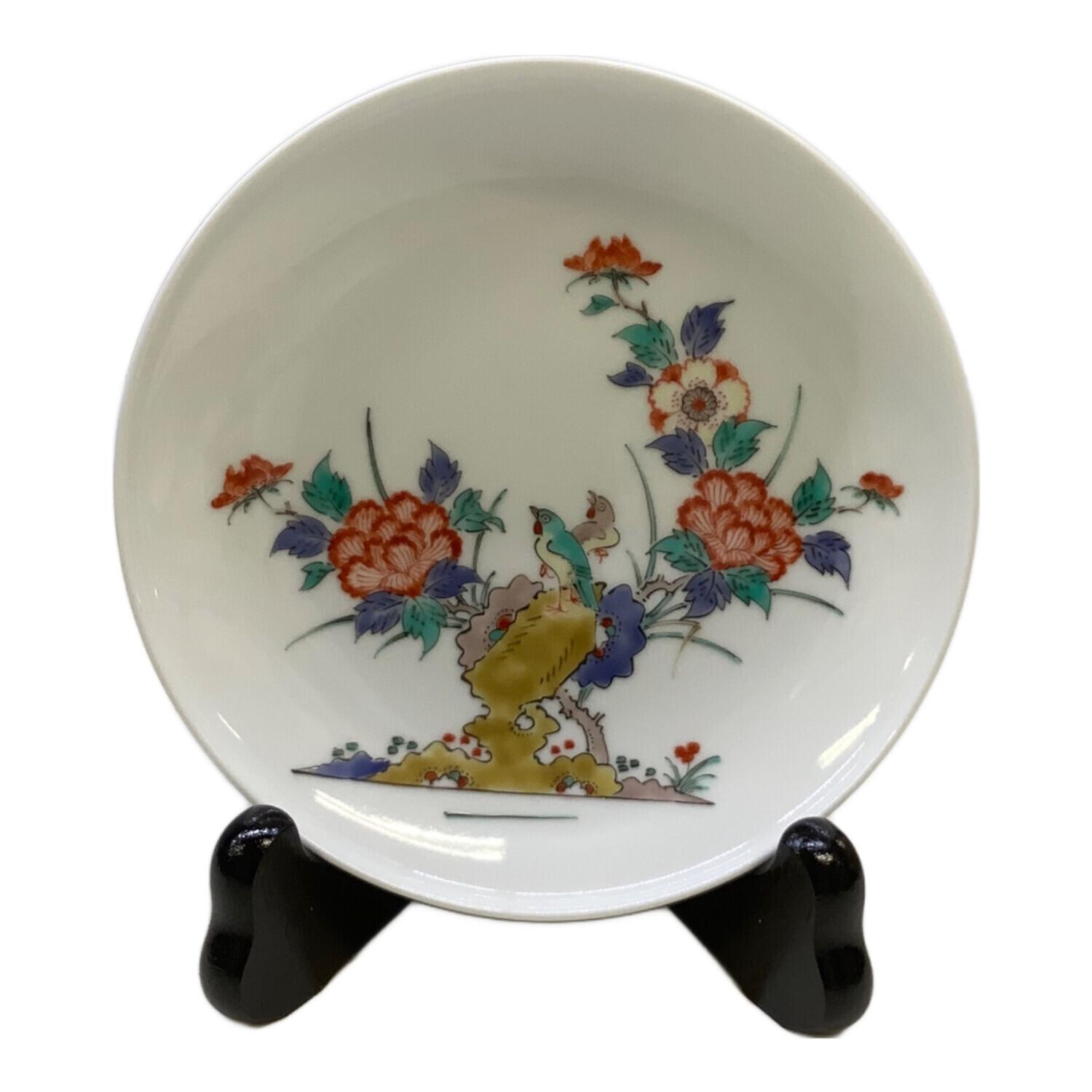 十四代酒井田柿右衛門 (-) 皿 錦 牡丹鳥文｜トレファクONLINE