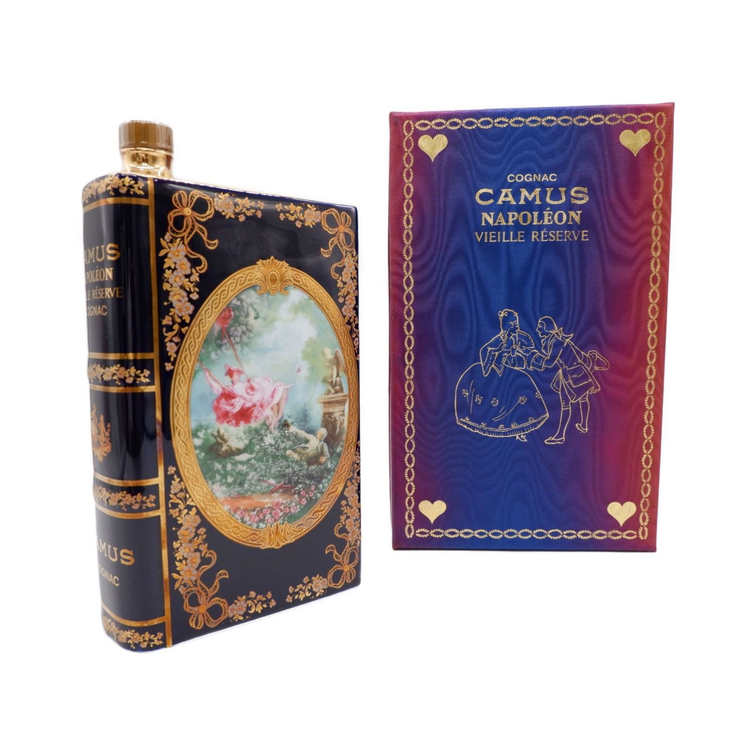 カミュ (CAMUS) コニャック ラバーズボトル 700ml ナポレオン・ブック