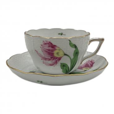 Herend (ヘレンド) カップ&ソーサー ピンク フンボルト｜トレファクONLINE