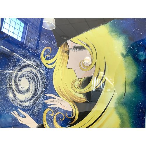 銀河鉄道999〜星の海の夢シルクスクリーン132/250 松本零士サイン入り