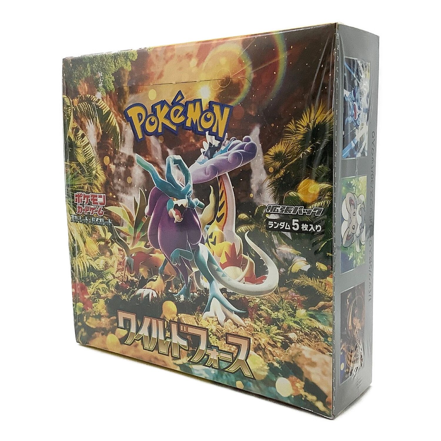 ポケモンカードゲーム ワイルドフォース BOX シュリンク付き 新品
