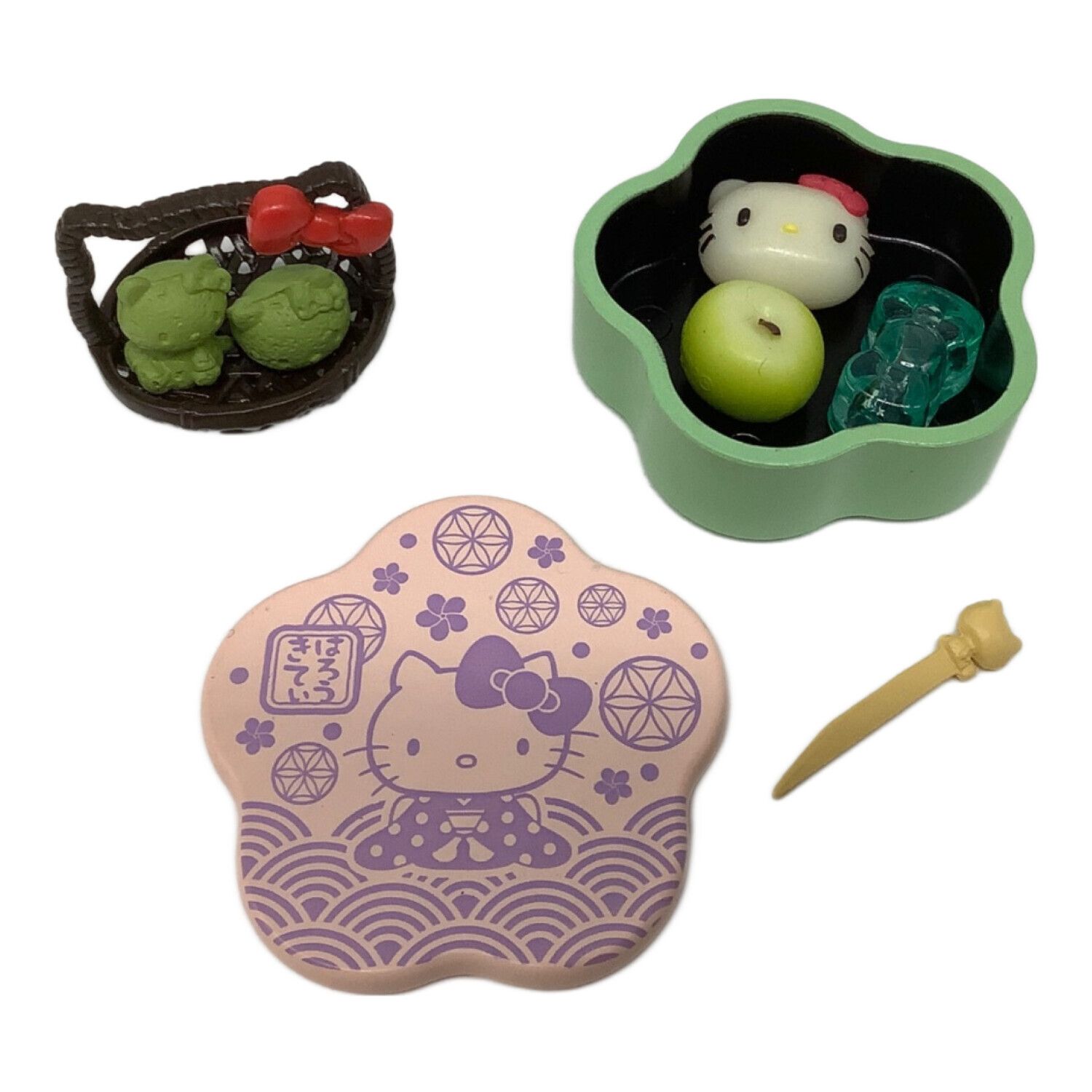 リーメント食玩 フルコンポ はろうきていBOX はんなり和菓子屋さん