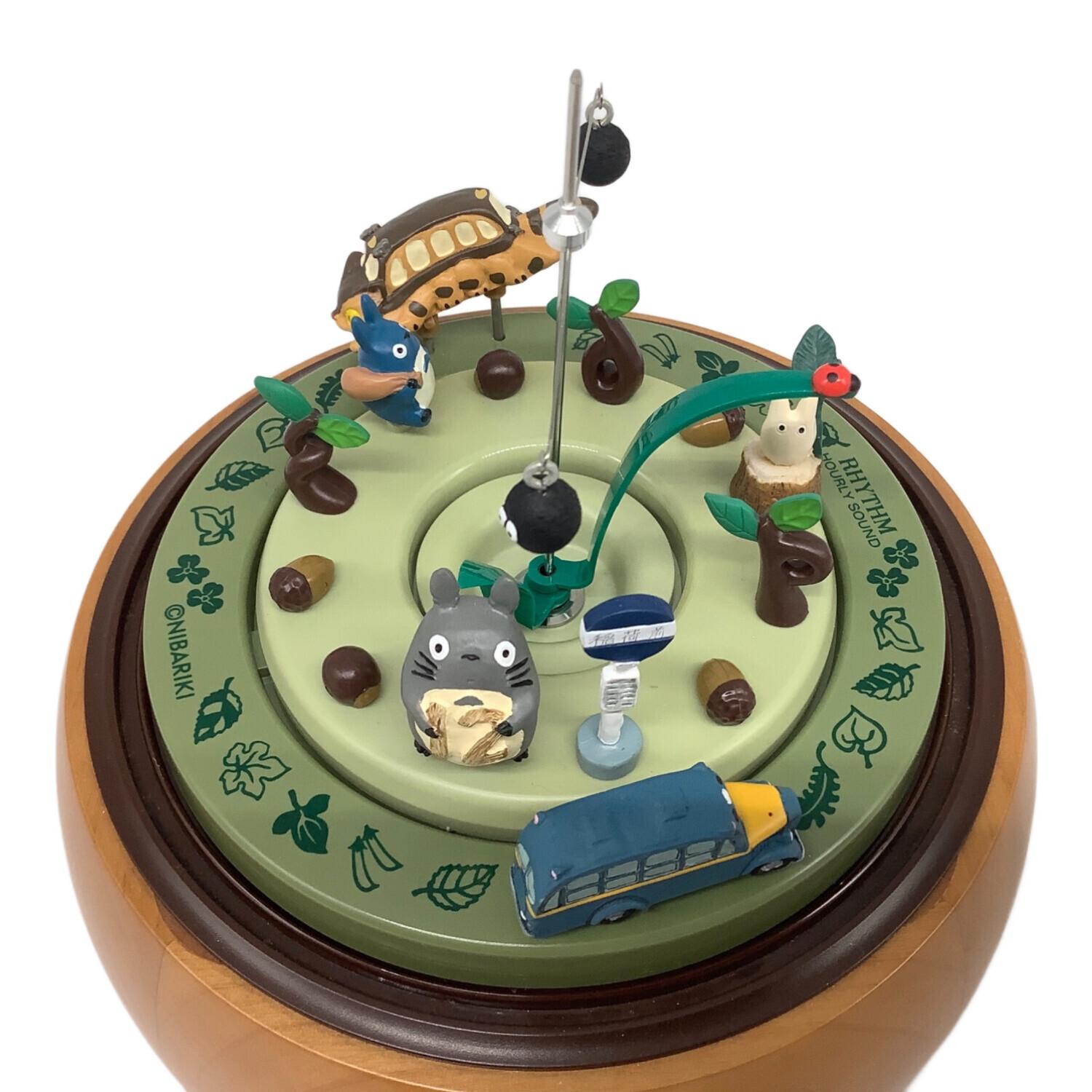 訳あり品】リズム時計 トトロどんぐりドーム置き時計【ジャンク品