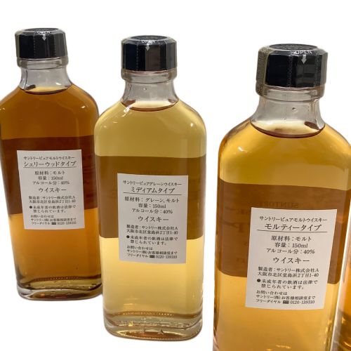 サントリー（SUNTORY） ウイスキーブレンダーズセット 150ml×6 付属品