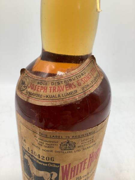 ホワイトホース (WHITE HORSE) スコッチウィスキー 760ml 箱付 旧