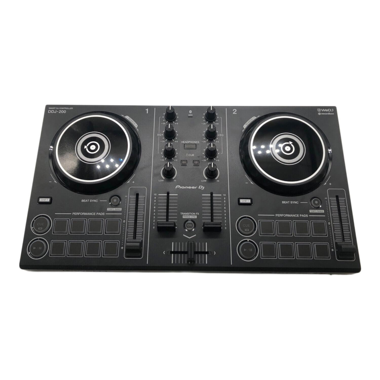 Pioneer DDJ-200 DJコントローラー スプリットケーブル付き Pioneer