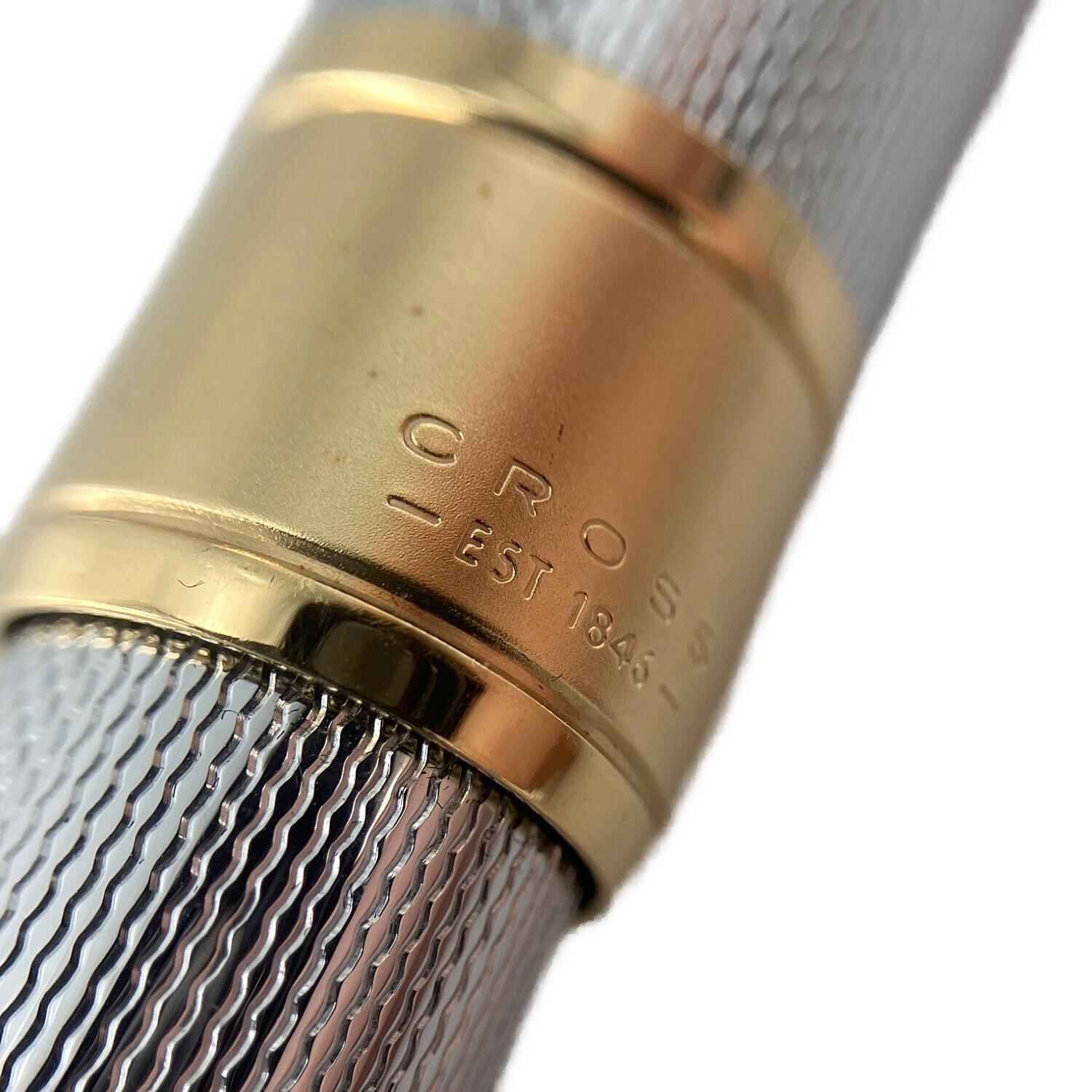 CROSS (クロス) 万年筆 ゴールド×シルバー｜トレファクONLINE