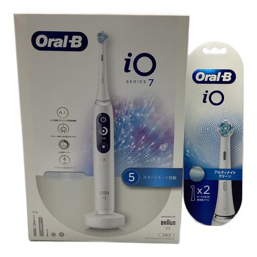 早い者勝ち】 ブラウン オーラルB ファッション iO7 電動歯ブラシ