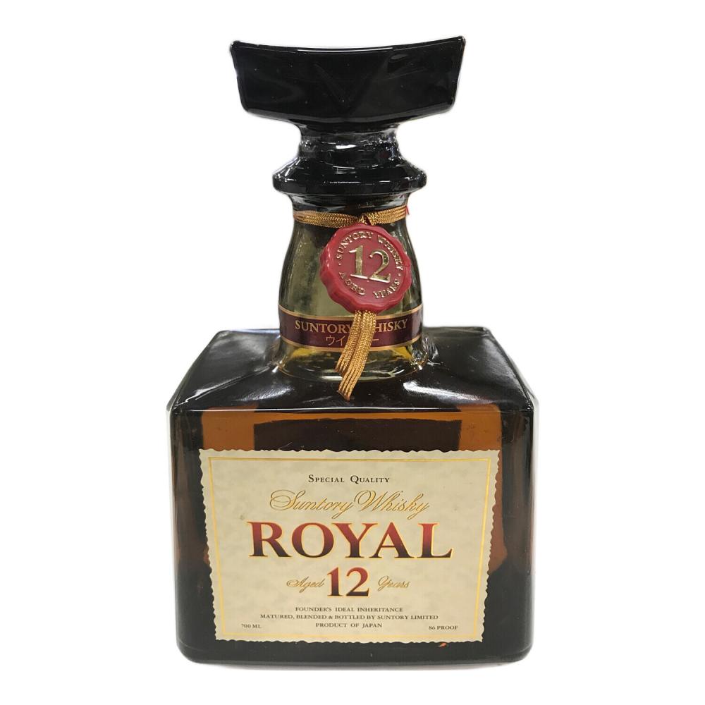 未開栓】SUNTORY サントリー ローヤル 12年/12年 ミレニアム2000