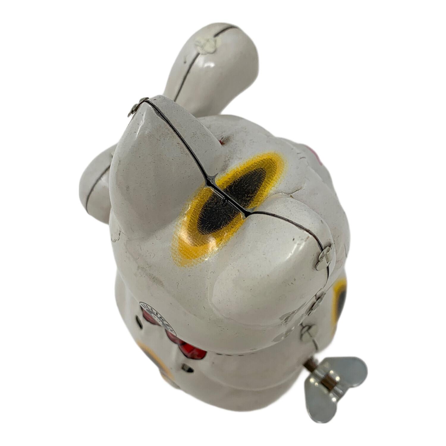 BILLIKEN CLUB ビリケン商会 ブリキのまねき猫 まねき猫（白猫