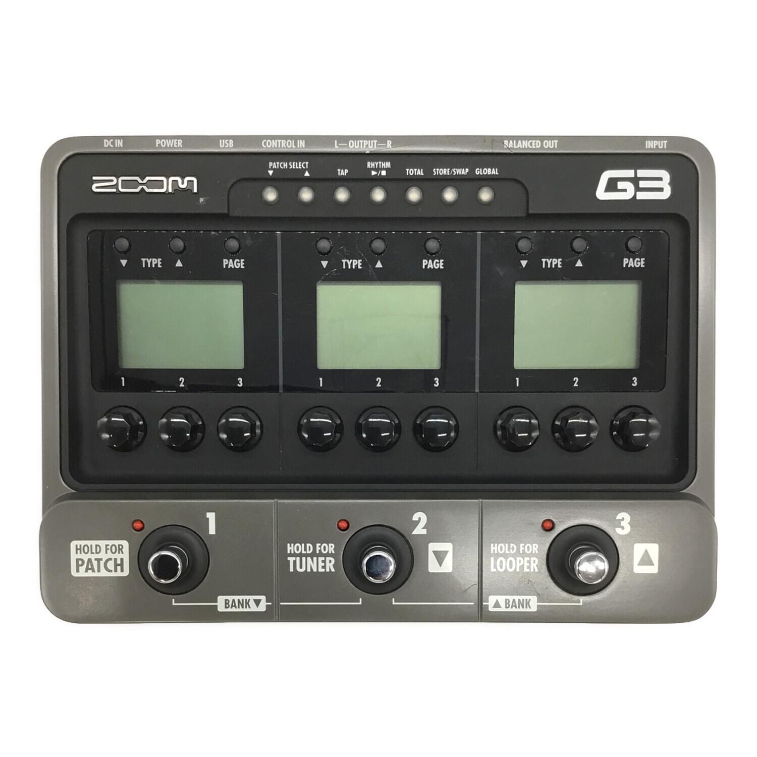 ZOOM G3Xn 初期化 動作確認済み 付属品あり ZOOM G3Xn 初期化 動作確認