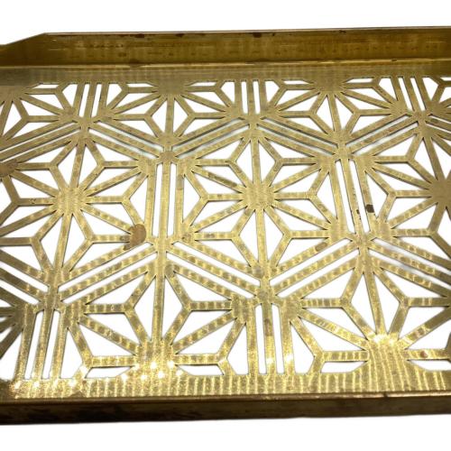 802products 麻の葉柄ワンユニットプレート 802products 麻の葉柄ワン