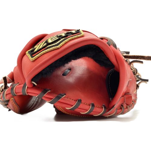 ZETT (ゼット) 軟式グローブ レッド プロステイタス キャッチャー