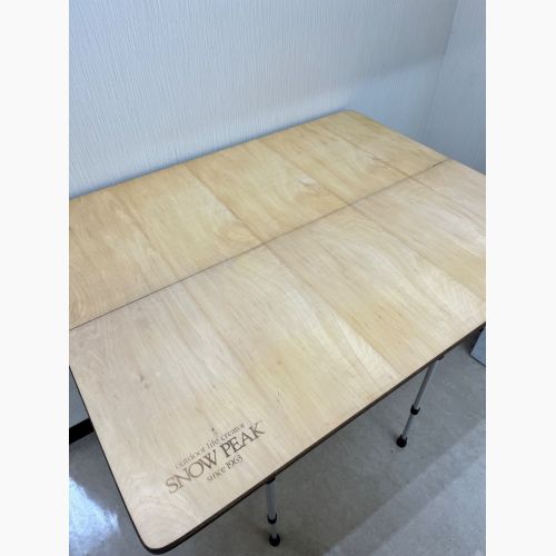 スノーピーク マルチファンクションテーブル ショート竹 ライト 廃盤