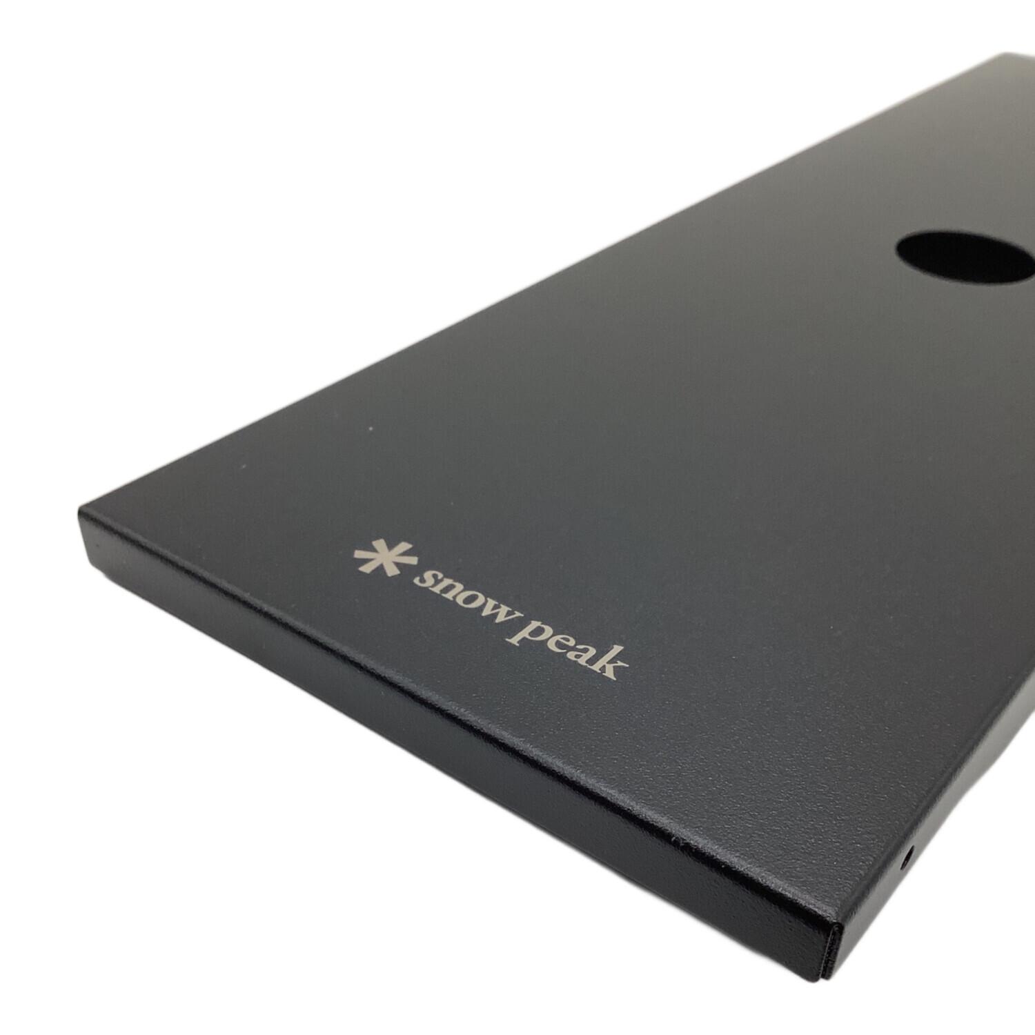 新品 スノーピーク ステンレストレー1ユニット ブラック 雪峰祭2024