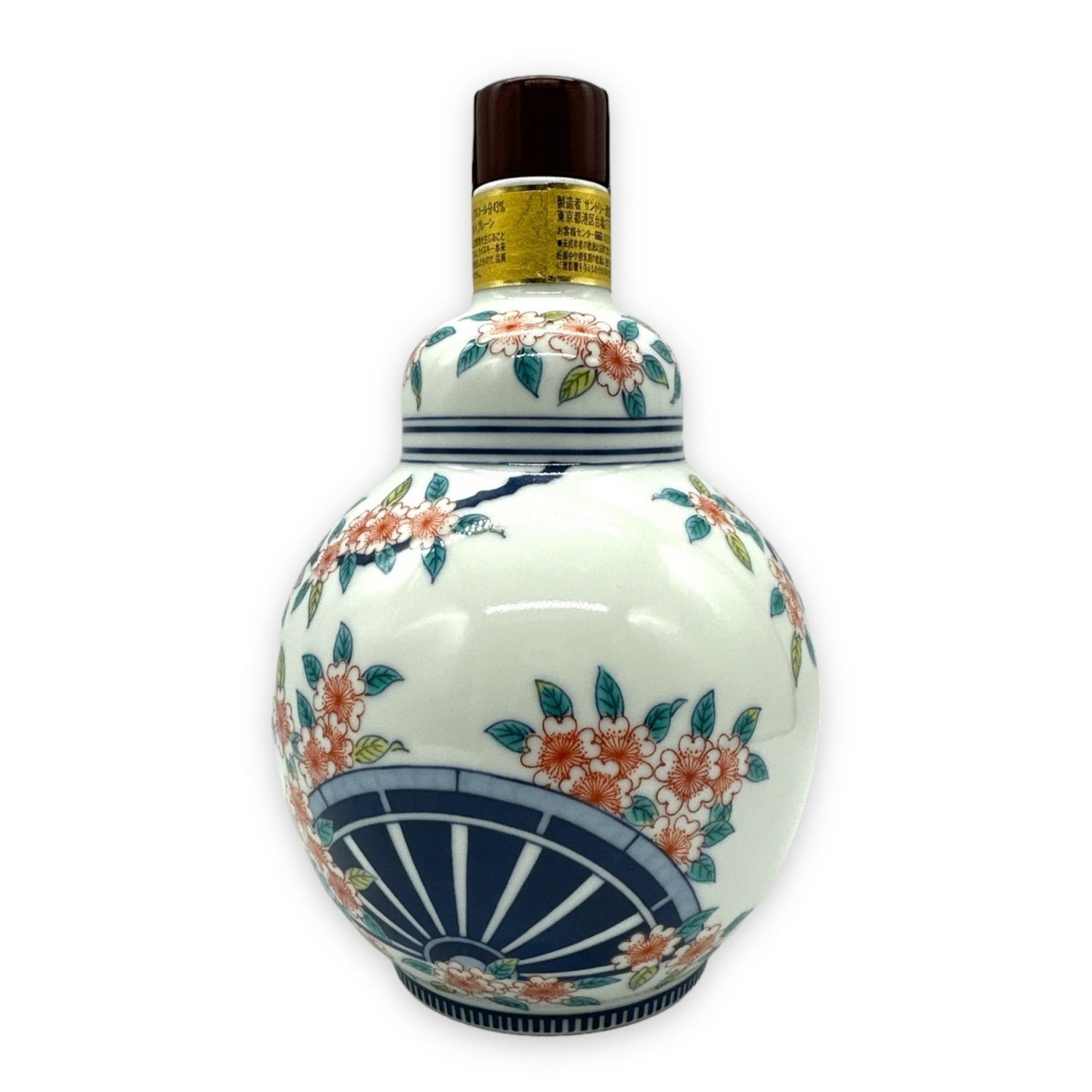 ◇注目! サントリーウイスキー エイジング 15年 有田焼 鶉梅新春華