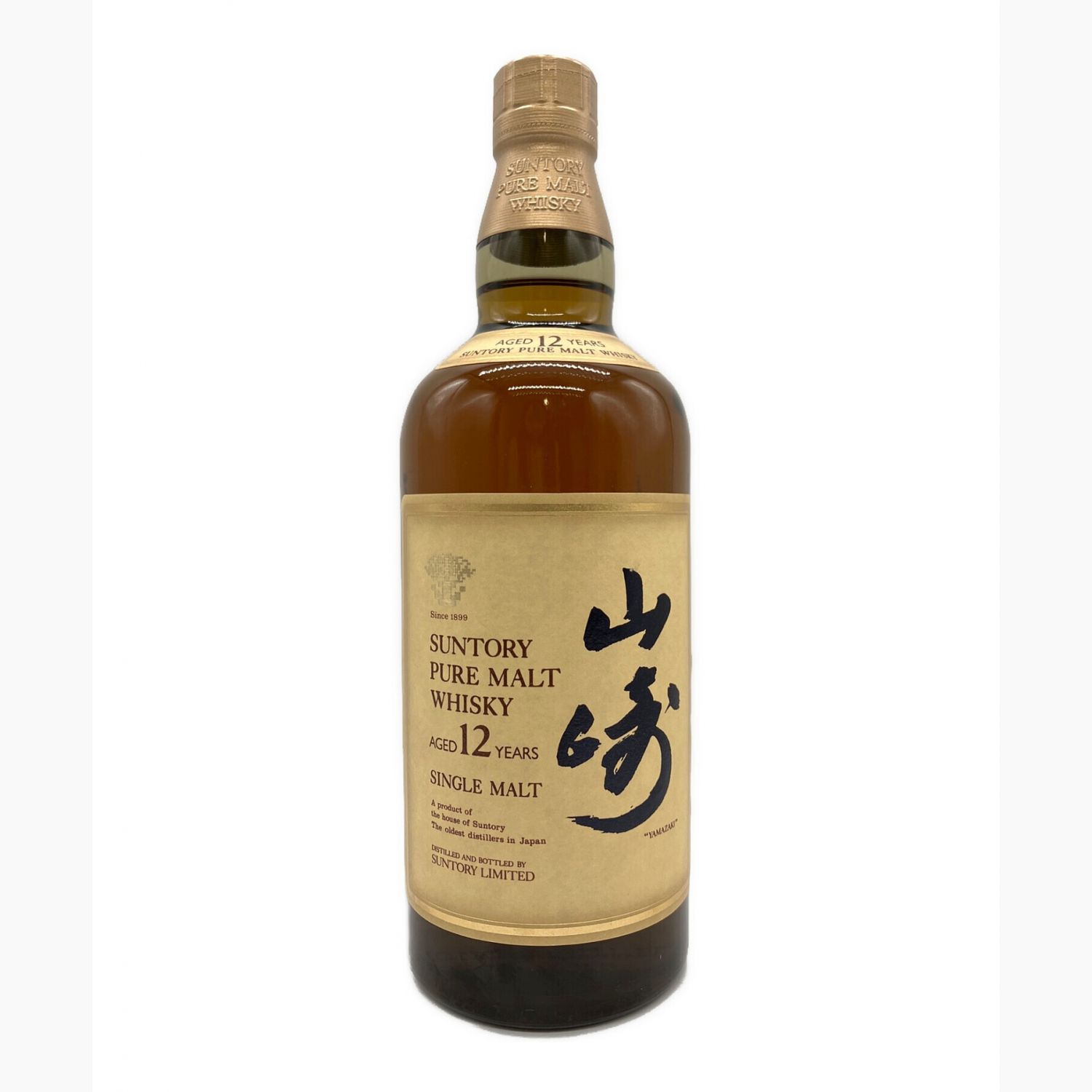 未開栓】SUNTORY サントリー 山崎 12年 PURE MALT ピュアモルト