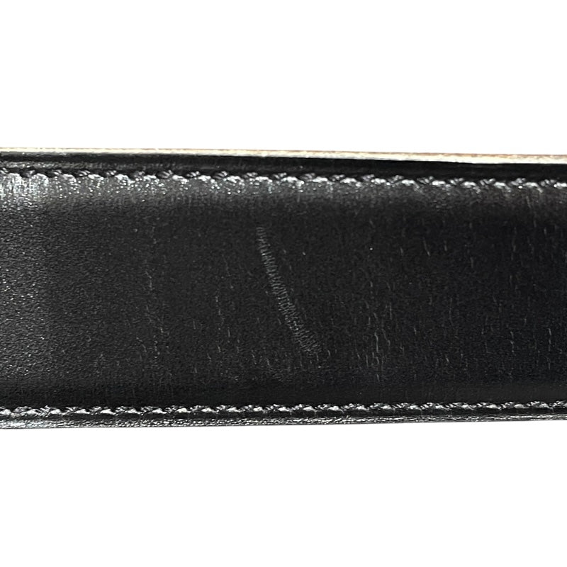 エルメス HERMES コンスタンスベルト 60 〇Y刻 ブラック GD金具
