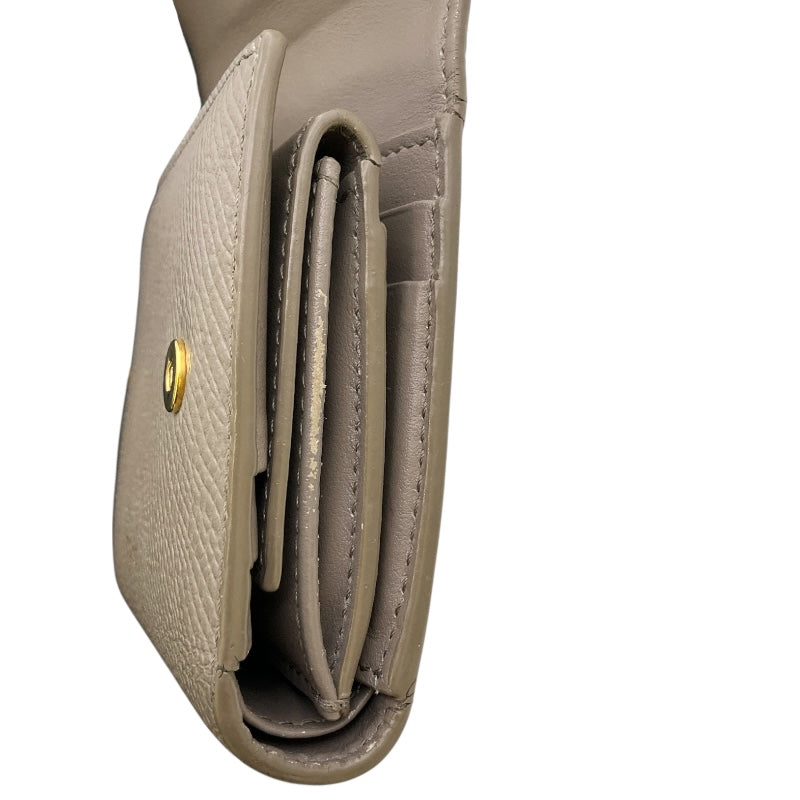 セリーヌ CELINE スモール トリフォールド ウォレット 10B573 ベージュ