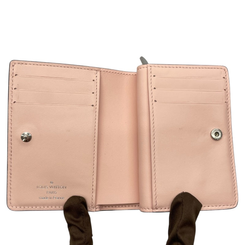 ルイ・ヴィトン LOUIS VUITTON ポルトフォイユ・クレア M80629 ピンク