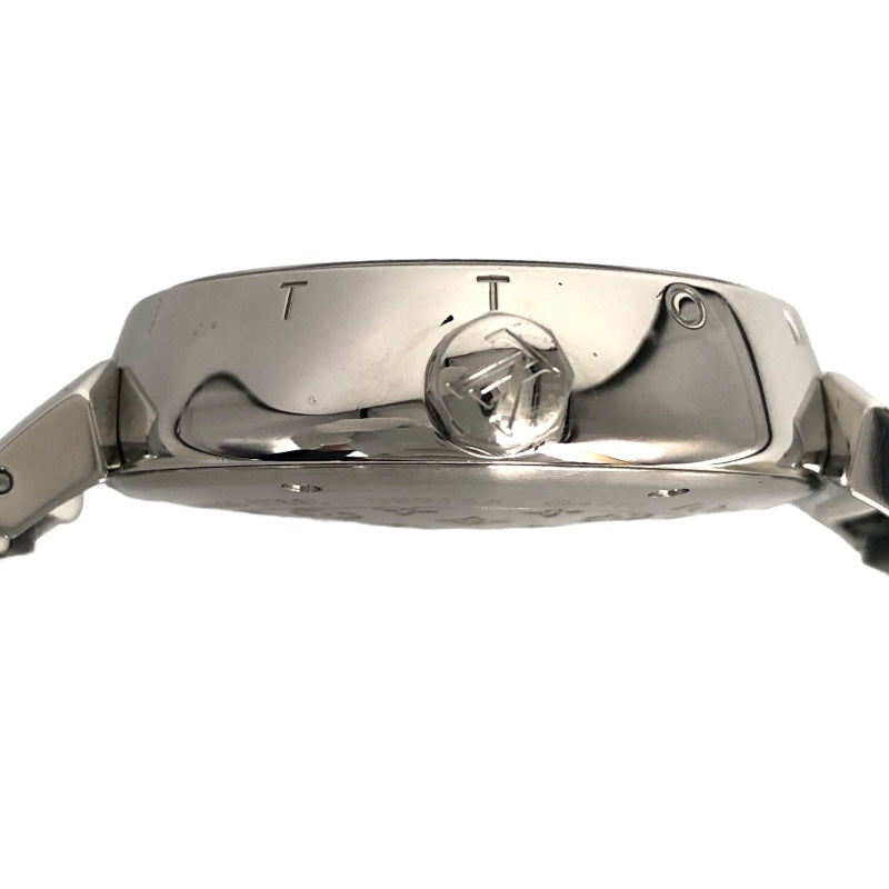 美品 ルイヴィトン タンブール ベルト モノグラム ワンタッチ ホワイト