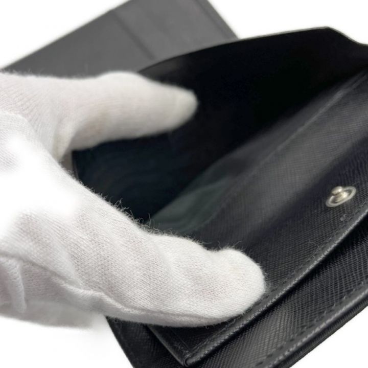 PRADA プラダ TESSUTO 三つ折り財布 ギャランティカード付 M510