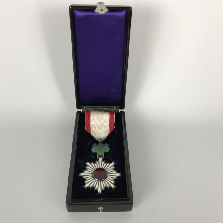 日本軍 勲六等単光旭日章 実物 勲章 ○日本の勲章/徽章/日本軍＊明治期
