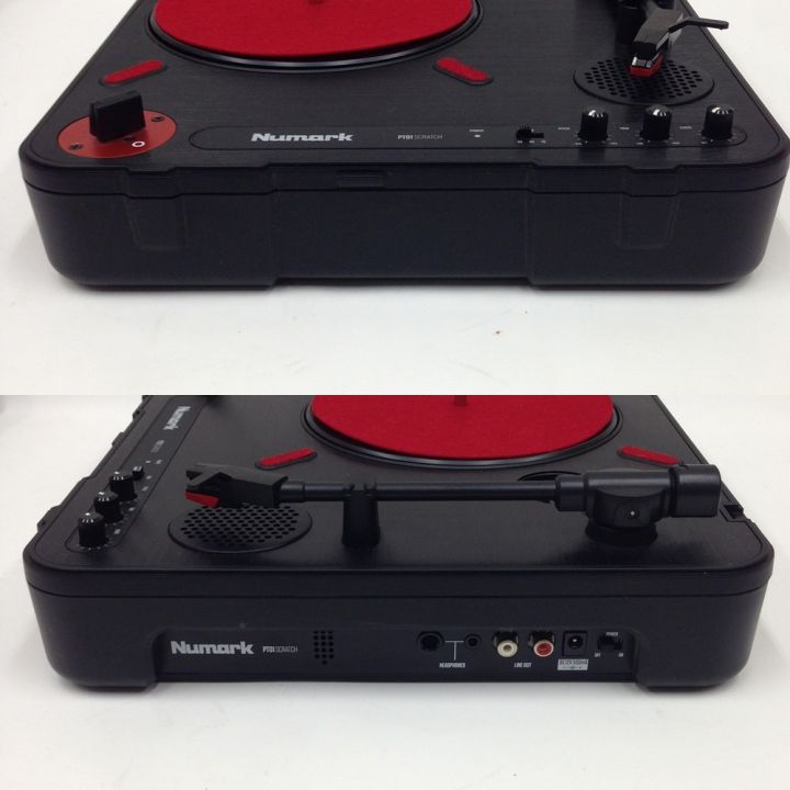 Numark ヌマーク ポータブル スクラッチ ターンテーブル PT01 SCRATCH
