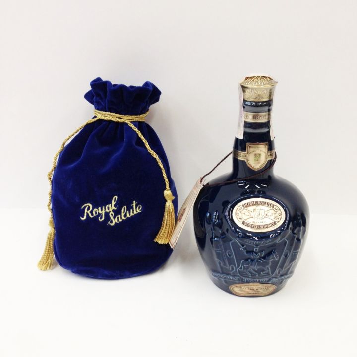 Salute 21年 スコッチウイスキー 専用袋付き ROYAL SALUTE(CHIVAS