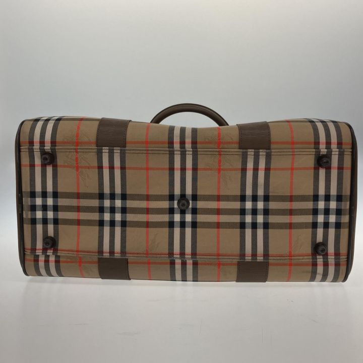 Burberrys バーバリーズ ノバチェック シャドーホース ボストンバッグ